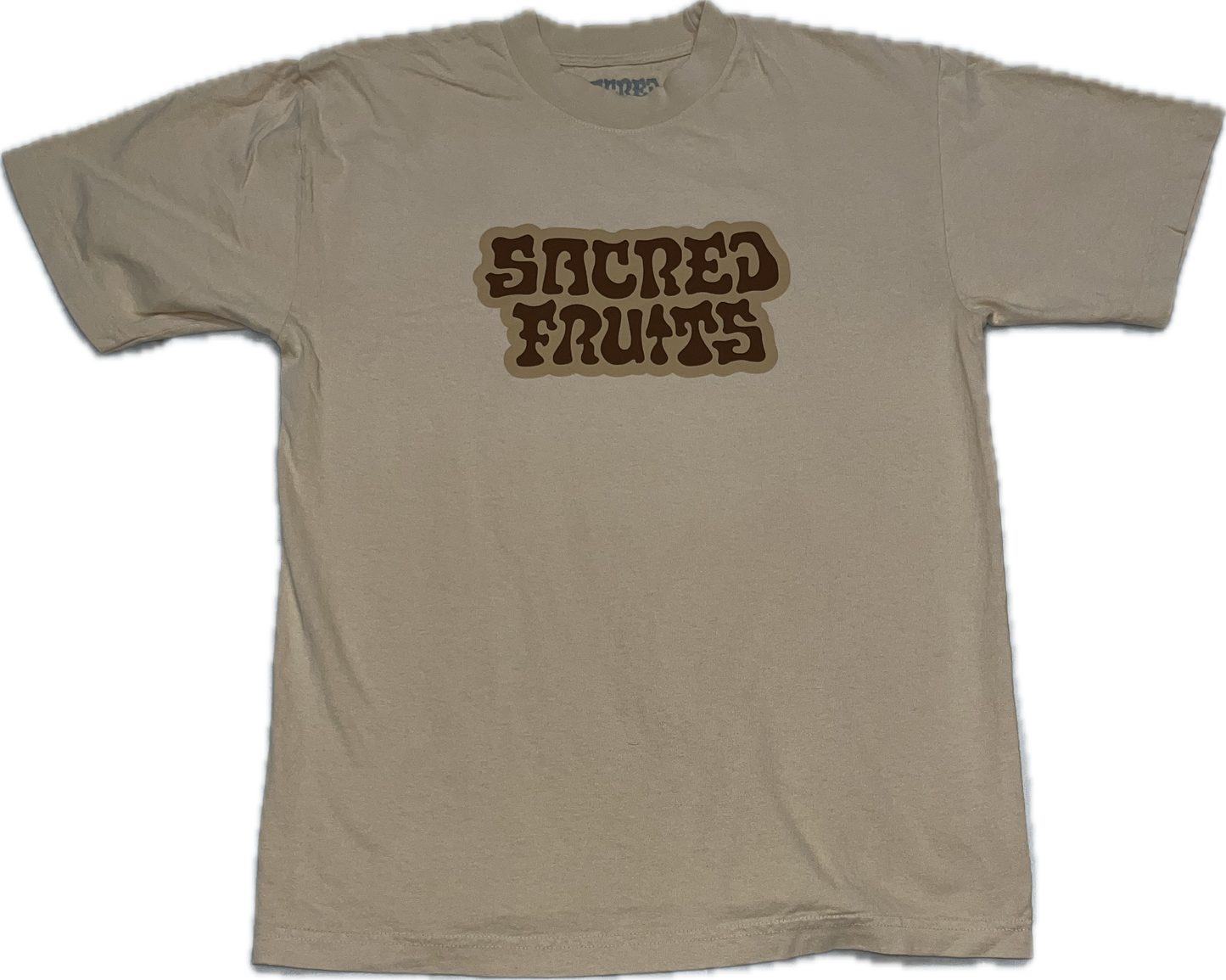 Font Logo T-Shirt / Beige