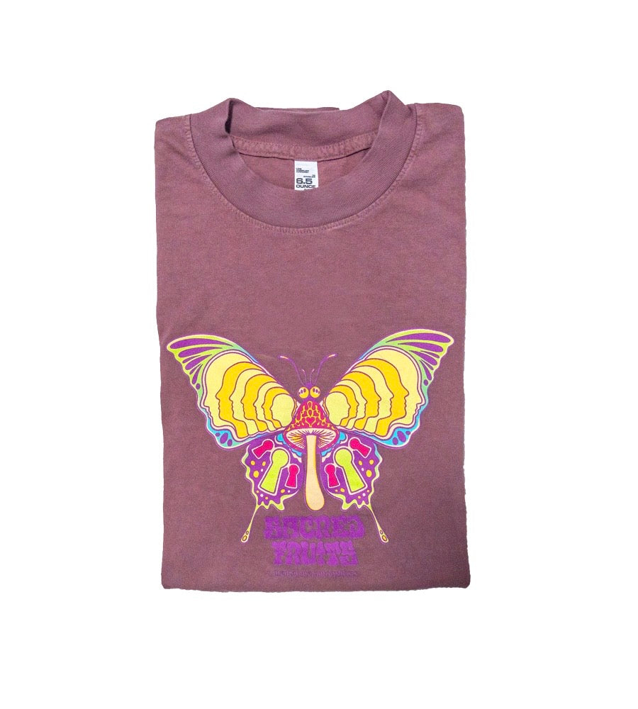 Mental Metamorphosis T-Shirt Mauve