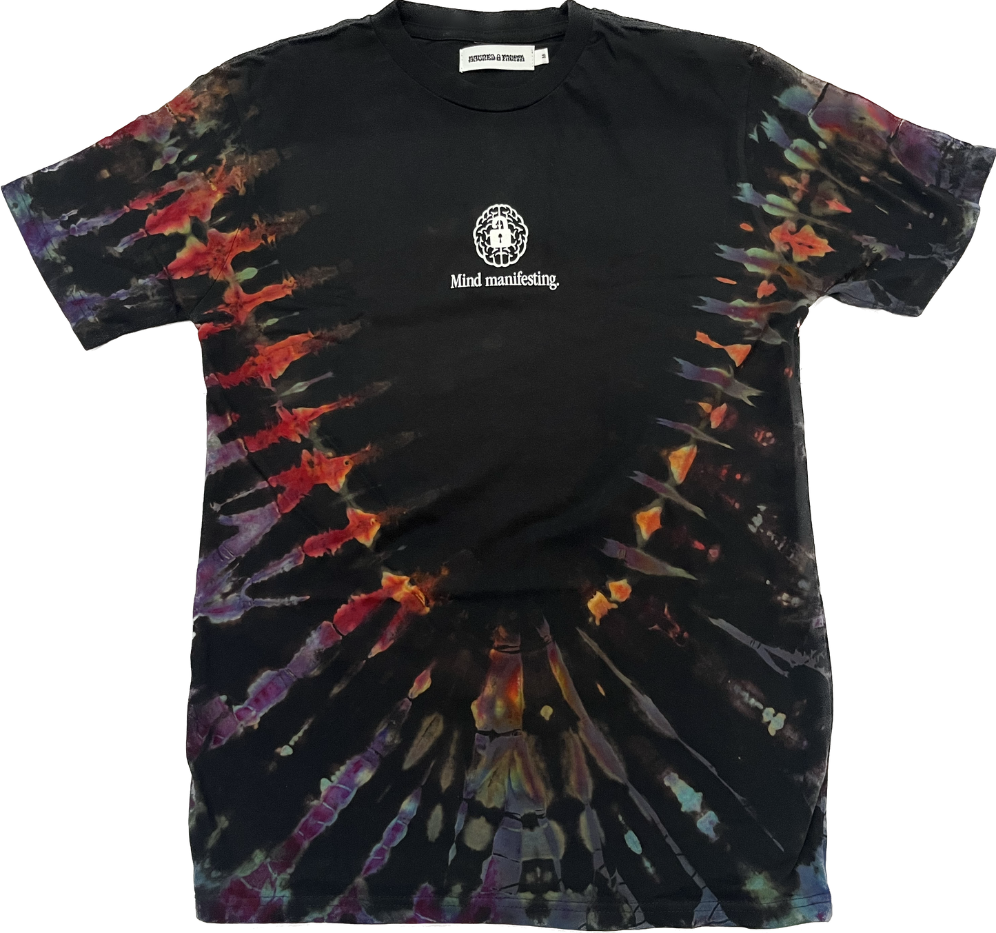 Reverse dyed lazylightning t shirt